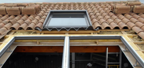 Notre intervention en pose de velux 06